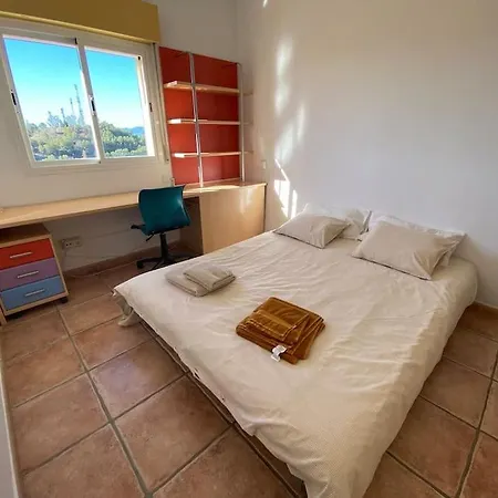 Vakantiehuis Espectacular Atico Duplex Con 2 Terrazas & Piscina Málaga